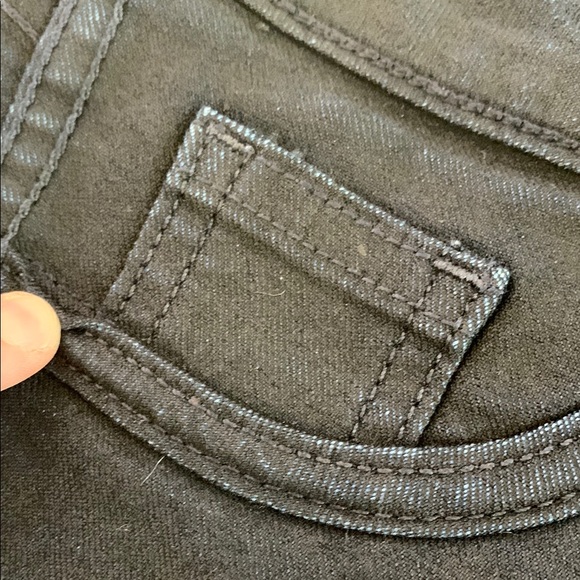 Black Blue Skinny Jeans- reversible!!!! - Picture 7 of 10